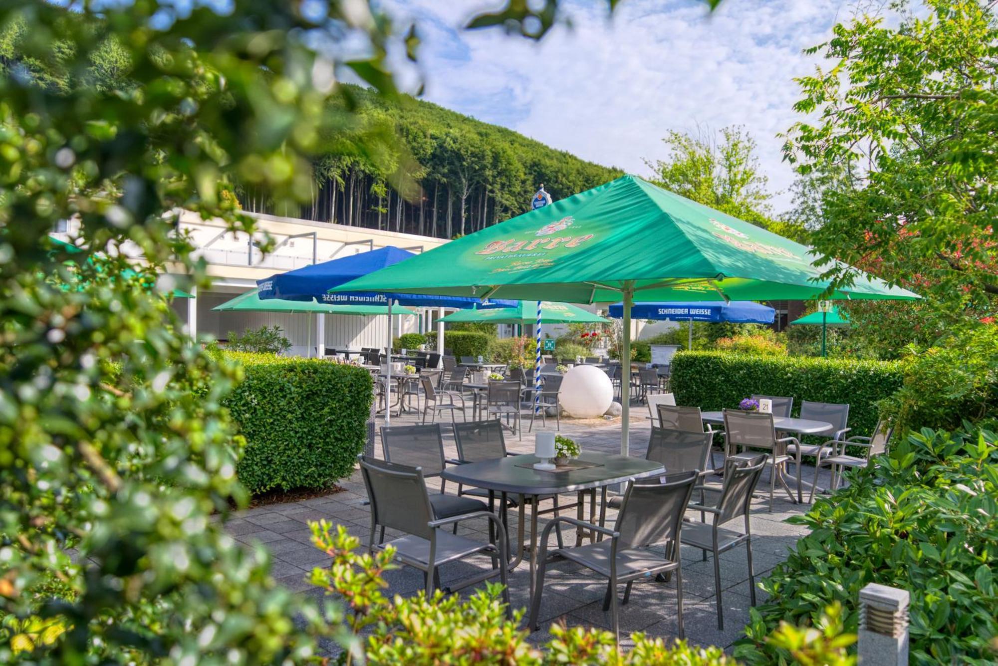 Hotel Wiehen-Therme Hullhorst Bagian luar foto