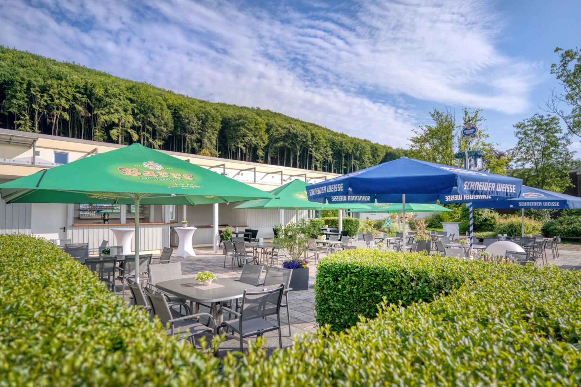 Hotel Wiehen-Therme Hullhorst Bagian luar foto